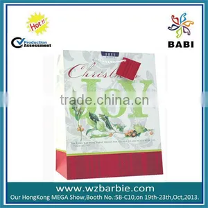 2013 Xmas Paper Carrier Bag thumbnail-1