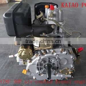 Single-Cylinder and Four-Stroke 5HP Air-cooled Diesel Engine f (KA178F) thumbnail-2