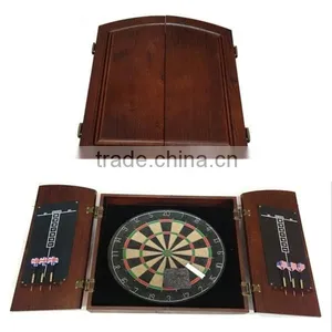 Quality Bristle Dart Board With Cabinet, Deluxe Cabinet and Darts thumbnail-4