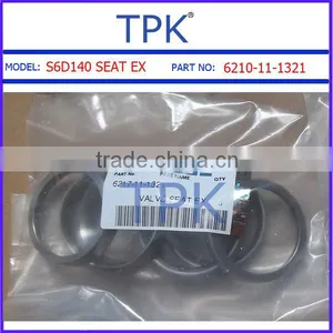 Komatsu S6D140 ENGINE VALVE SEAT, EXHAUST,6210-11-1321 thumbnail-1