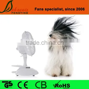 GS,CE,CB,ROHS,ETL 6 Inch Mini Table Fan Clip Fan 2 in 1 Small Fan thumbnail-2