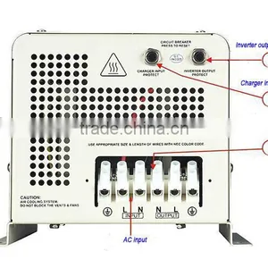 2000W Solar Power Inverter With Remote Controller With Mppt Controller Inside thumbnail-5