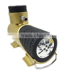 Small Footprint Portable Car Air Compressor With 4 LED thumbnail-4