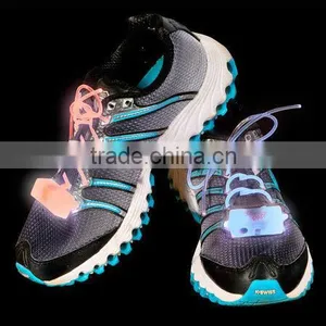 2 NEW Pairs of LED Light-Up Flashing Shoe Laces: Fits All Sneakers! thumbnail-1