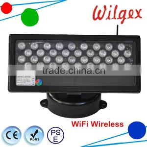 36x1W Waterproof IP65 Wireless Outdoor Led Lights Wall Washer thumbnail-1