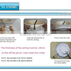 AV100-240v 24w Kitchen Smd Led Downlights From China Manufacturer thumbnail-6