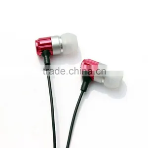 2015 Hot China Products Metal Earphone Unique Design In-ear Earphone Silicone Earmuffs Earphone Deep Bass thumbnail-5