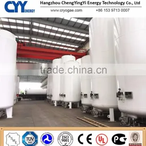 25m3 Liquid Nitrogen Storage Tank/LAR/LOX Vertical Cryogenic Storage Tank thumbnail-1