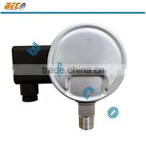Good Price of Electric Three Contact Bourdon Pressure Gauge Manometer thumbnail-3