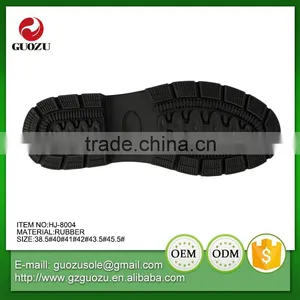Black Color Flexible Working Labour Rubber Outsoles thumbnail-5