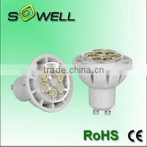 110/230V 3W/7W 5730SMD GU10 50*55mm CE/RoHS Aluminum LED Spotlighting thumbnail-1