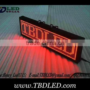 P7.62 Red Led Moving Message Sign Board Led Car Display thumbnail-1