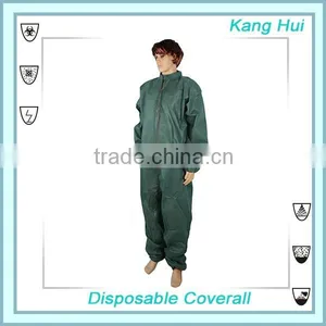 Polypropylene Safety Cleanroom Coveralls Cleanroom Overall thumbnail-3