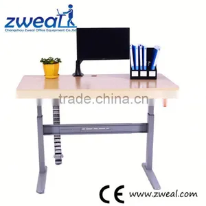 Metal Motorized Sit Stand Desk Factory Wholesale thumbnail-1