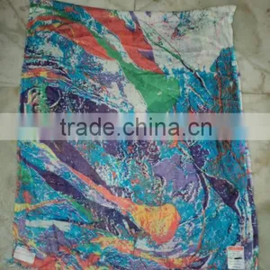 PRINTED VISCOSE PAREOS thumbnail-2
