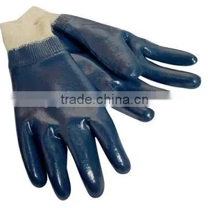 [Gold Supplier] 13G Seamless Polyester Liner Nitrile Coated Industrial Glove thumbnail-1