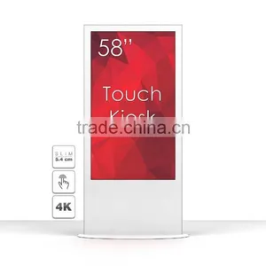 58 Inches Android Kiosk Wifi Free Standing Touch Kiosk 4K Digital Singage thumbnail-1