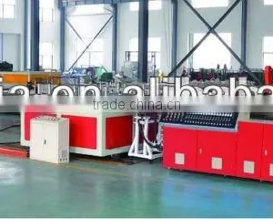 PVC Wood Plastic Composite Foam Board Production Line thumbnail-1