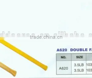 Wooden Handle Firefighter ax e for Fire Fighting Hickory ax e Handle Steel Forged Head Cover thumbnail-1