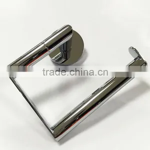 Stainless Steel Modern Chrome Wall Mounted Towel Rack Holder Towel Ring Paper Tissue Holder Bathroom Hardware Bath Accessories thumbnail-2