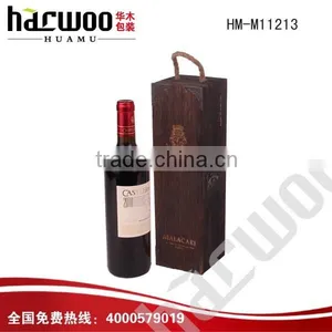 Promotional China Wooden Wine Box for Sale thumbnail-3