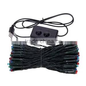Flash /Steady On 200pcs RGB Christmas String Light For Outdoor Fairy Mas Tree Wedding Holiday Party Garden Decoration USB DC 5V thumbnail-3
