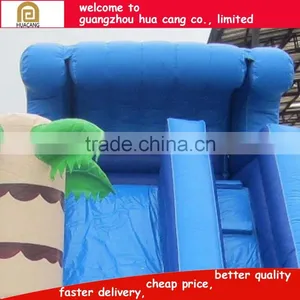 Happy Christmas Inflatable Slide, Giant Inflatable Slide for Sale thumbnail-1