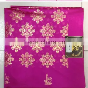 Golden African Gele Headtie/100%cotton Nigerian Sego Headtie for Gele thumbnail-2