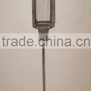 8009335F- Pillar Metal Candle Lantern W/stick thumbnail-1