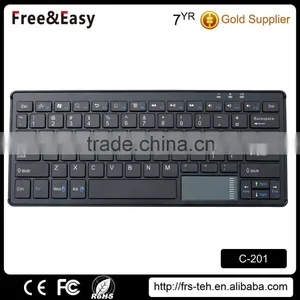 2.4G Mini Wireless Interface Type Touch Bluetooth 3.0 Keyboard for Android thumbnail-1