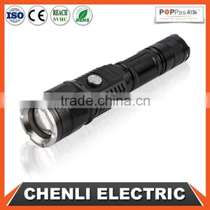 POPPAS 6620 USB Rechargeable Power Bank Led Flashlight thumbnail-2