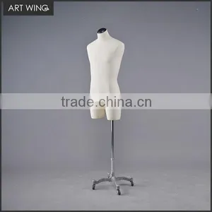 Design Woodden Arms Fashion Tailored Dummy Male Mannequin for Sale thumbnail-3