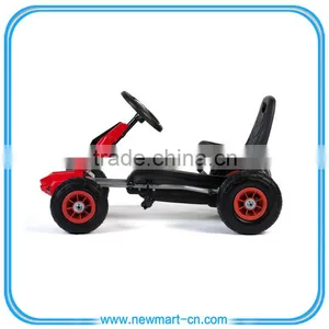 Pedal Kids Go Kart Rubber Tyres Ride On Childrens Cart Gokart thumbnail-6