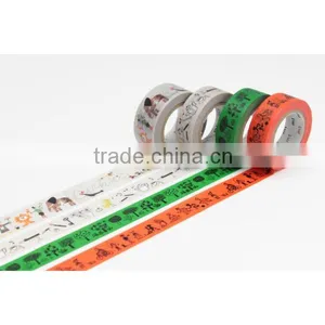 Masking Japanese Washi Tape Adhesive Printing Tape for Sale Writing Tape thumbnail-2