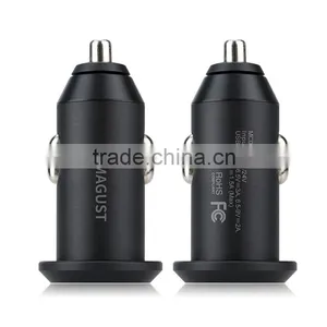 Quick Charge 3.0 Car Charger With Aluminum Alloy Black thumbnail-4
