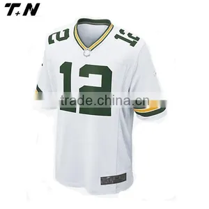 Coolmax Wholesale Custom White American Football Jersey Quality Choice Most Popular thumbnail-1