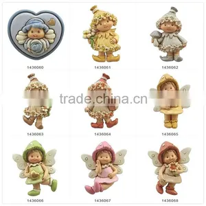 Magnet for Fridge Resin Flower Miniature Fairy Figurine thumbnail-6