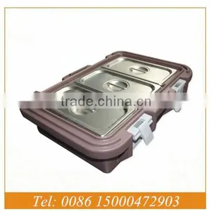 Catering 24L Plastic Food Warm Pan Carrier, PU Insulated Food Pan Carrier thumbnail-5