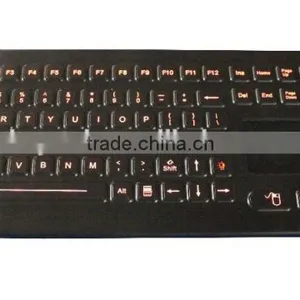 Hot Selling IP68 Industrial Silicone Keyboard, Medical Keyboards, Waterproof Keyboards With Touchpad thumbnail-1