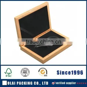 White Wood Euro Coin Key Lock Box and Coin Dispaly Box thumbnail-1