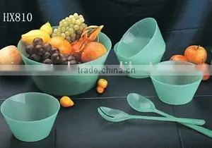 7 Pcs V Shape Salad Set thumbnail-1