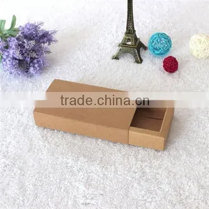 Kraft Board Box , Parchment Drawer Box, Vellum Bow Ties Box thumbnail-3