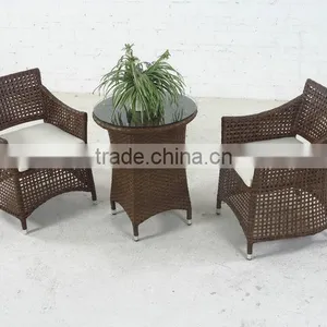 2014 New Outdoor Weave Furniture Dining Set ,coffee Set thumbnail-1