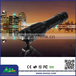 T6 Flashlight Outdoor Telescopic Zoom Tactical LED Flashlight thumbnail-1