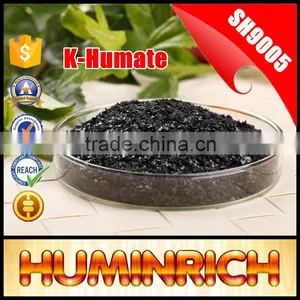 Huminrich Strong Disease Resistance Plant Fertilizer 55%Ha+8%K2O Humic Acid Potassium Salt Factory thumbnail-5