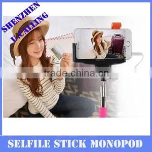 Z07-5 Plus High Quality Mobile Phone Selfile Monopod With Cable(No Need Bluetooth) thumbnail-1