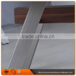 Modern Stainless Steel Table Leg thumbnail-5