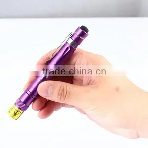 Accurate 365nm/1w With 2*AAA Battery for Antique/Fluorescent/leak/cash/Mark Inspection and Curing UV Lamps thumbnail-3