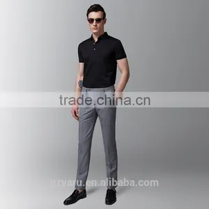 Men's Latest Brand High Quality Classical Business 100% Cotton POLO T Shirt thumbnail-3