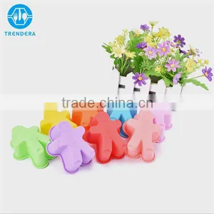 Christmas Promotion Gift Silicone Snowman Cake Mold thumbnail-4
